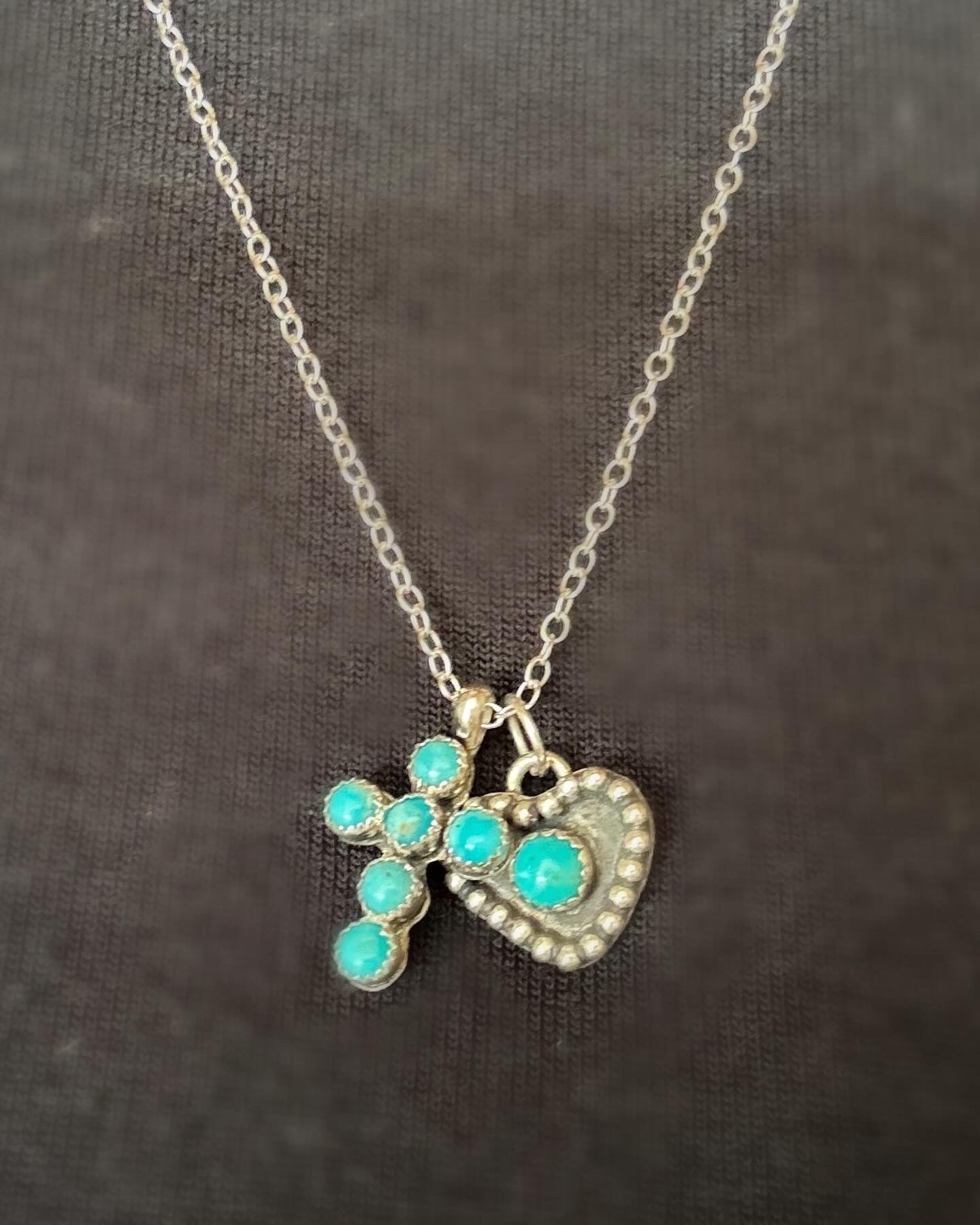 Heart Charm Kingman and Sterling